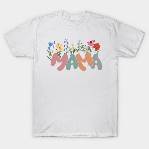 Flower Mama T-Shirt by banayan